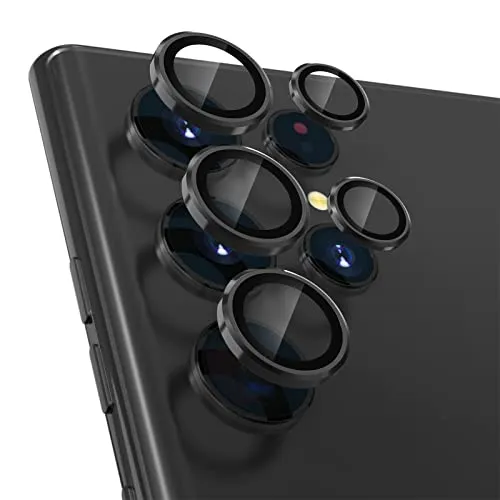 CloudValley Galaxy S22 Ultra vetro fotocamera nero 5pz
