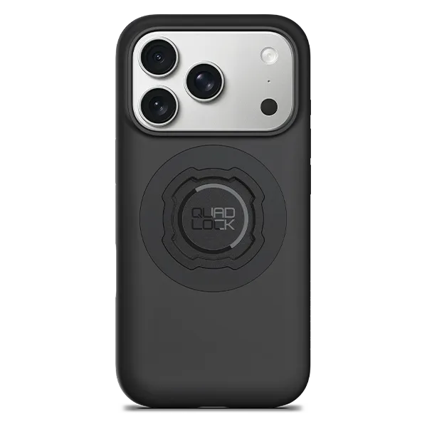 Quad Lock MAG iPhone 18 Pro custodia nera sottile