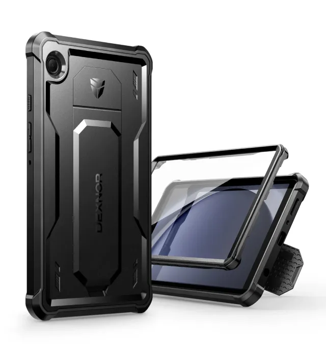 Dexnor Galaxy Tab A9 8.7 custodia nera corazzata