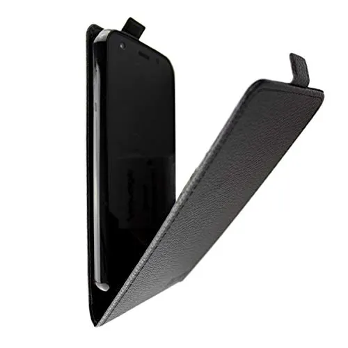 caseroxx Flip Cover custodia Cat S52 nera libro