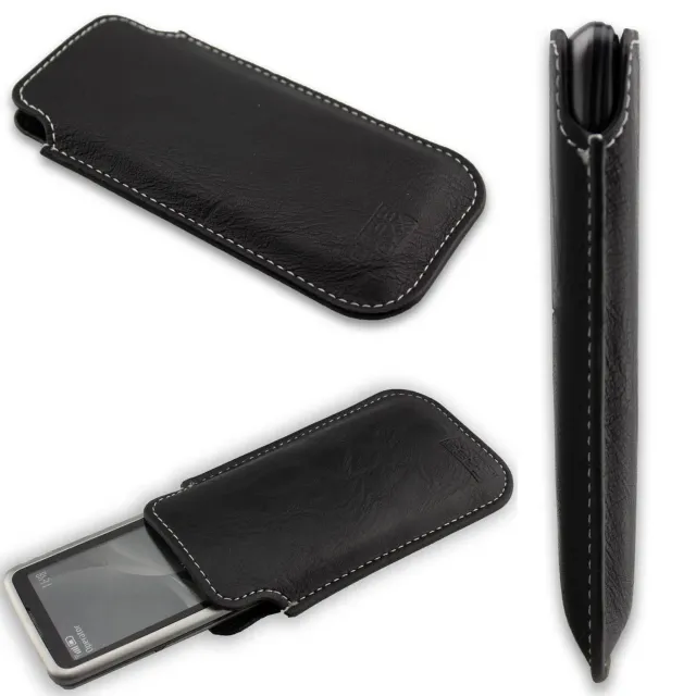 caseroxx Nokia 6700 Classic tasca Business pelle nero