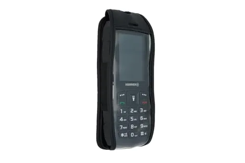 caseroxx Custodia Hammer Basalt nera finestra cintura