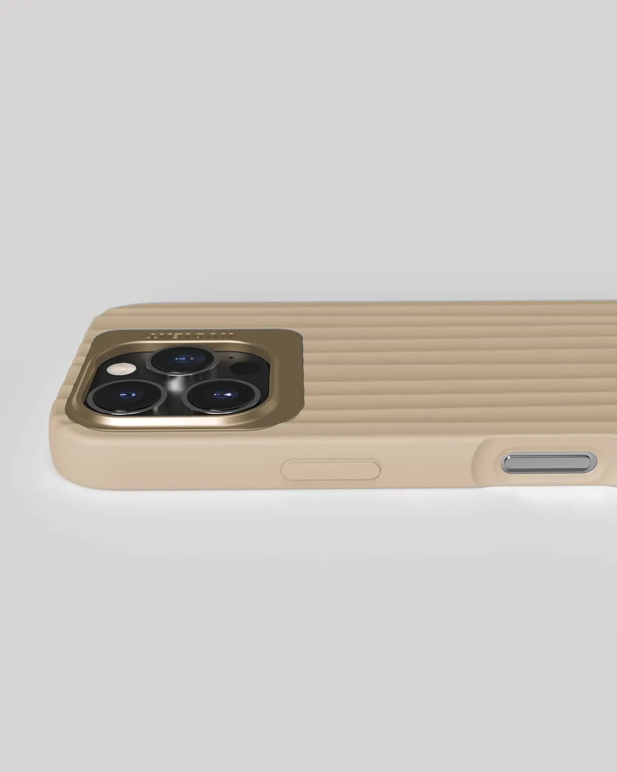 Nudient Bold Case cover iPhone 16 Pro Wool Beige MagSafe