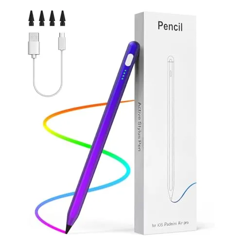 MoKo iPad stylus penna touch viola sfumato ricaricabile