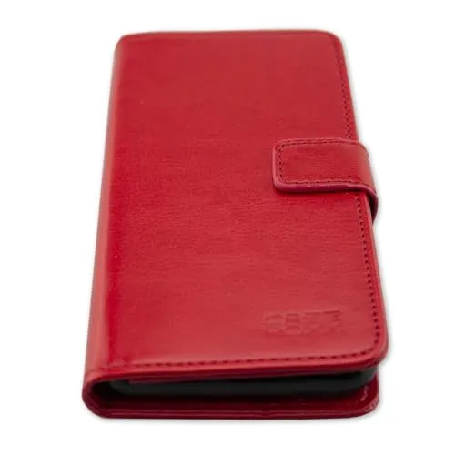 caseroxx Bookstyle Access 50 custodia portafoglio rossa