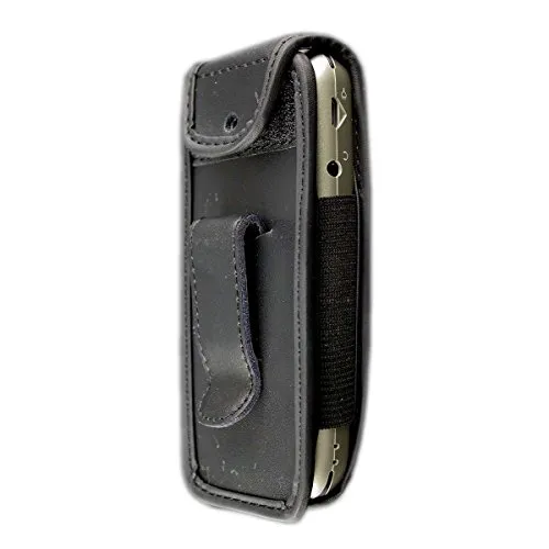 caseroxx Doro 5030 5031 custodia cintura pelle nera