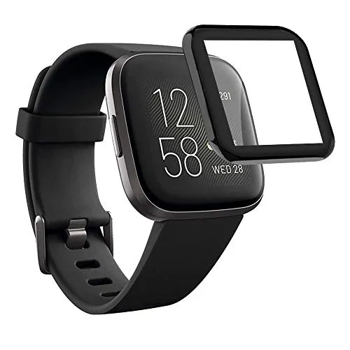 MoKo Pellicola Fitbit Versa 2 Nero 2 Pezzi Touch 9H