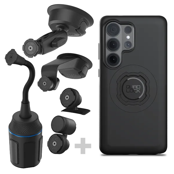 Quad Lock Kit Auto Galaxy Supporto Telefono