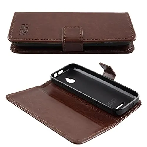 caseroxx Bookstyle Nokia 6300 4G portafoglio marrone