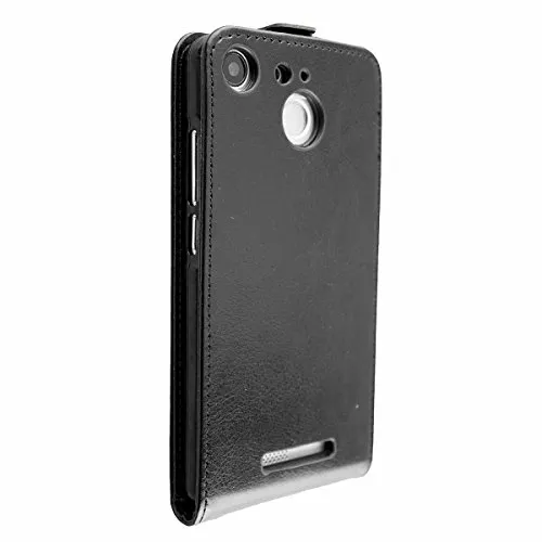 caseroxx Flip Cover Archos 50B Cobalt custodia nera