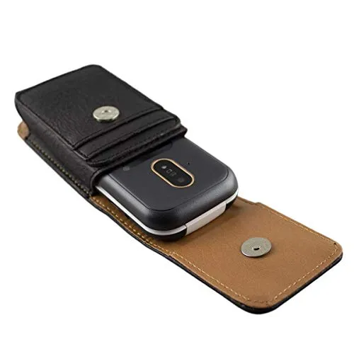 caseroxx Borsa Doro 7080/7081 custodia cintura nero pelle