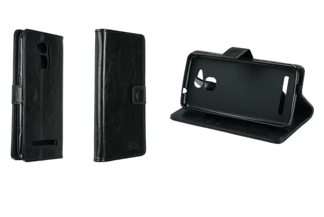 caseroxx Cover Libro SAIET STS550 Smart Senior Nera Stand