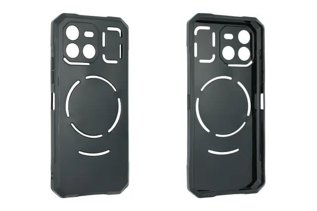 caseroxx TPU Doogee Blade GT Ultra custodia nero antiurto
