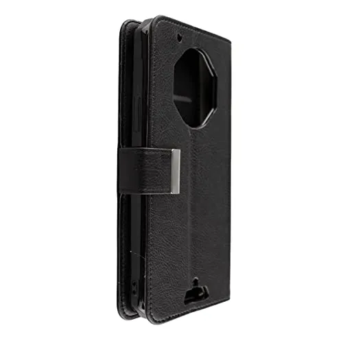 caseroxx custodia Bookstyle Oukitel WP13 nero portafoglio