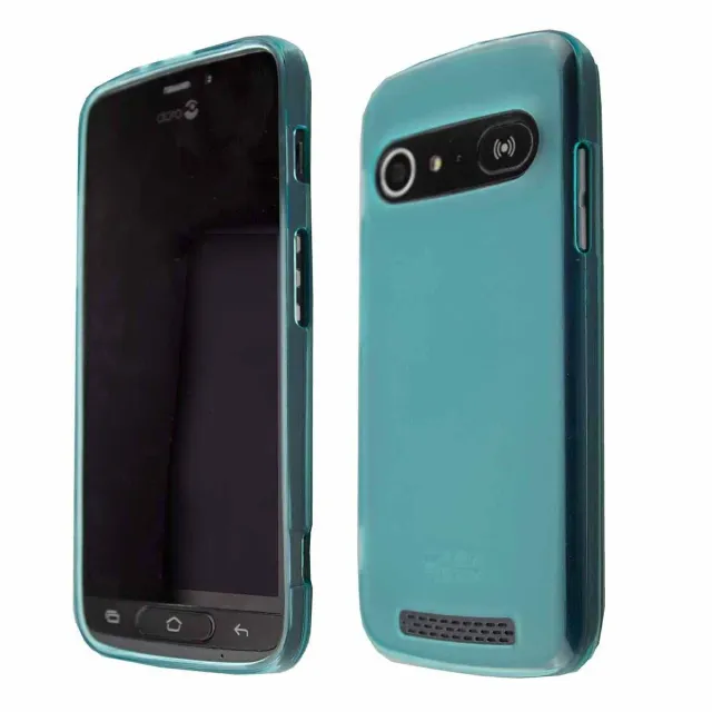 caseroxx TPU cover Doro 8040 8042 azzurra antishock
