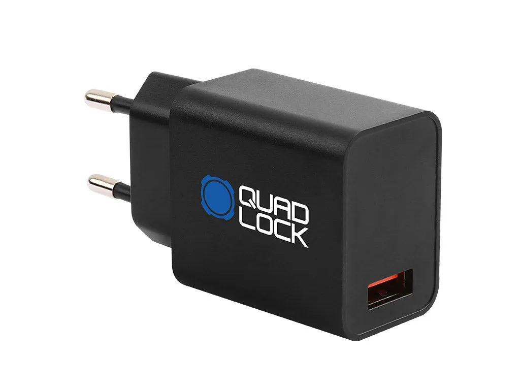Quad Lock alimentatore USB 18W USB-A UE