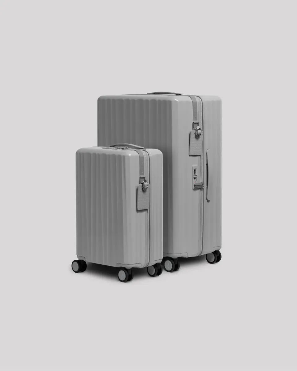 Nudient Bold set valigie Cabin V2 + Check-In L V2 Urban Grey