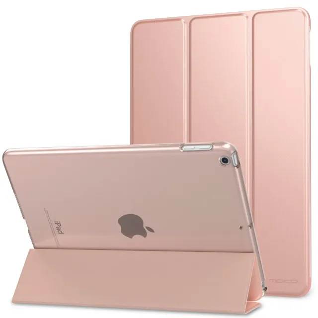 MoKo cover iPad 9.7 2017-2018 oro rosa sottile