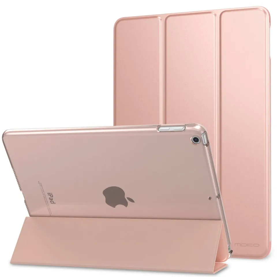 MoKo cover iPad 9.7 2017-2018 oro rosa sottile