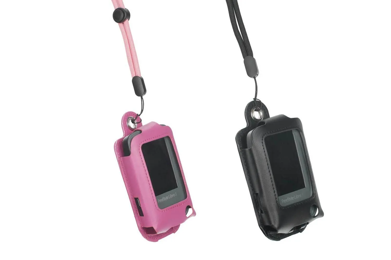 caseroxx Freestyle Libre Custodia Misuratore Glicemia Nero Cordino