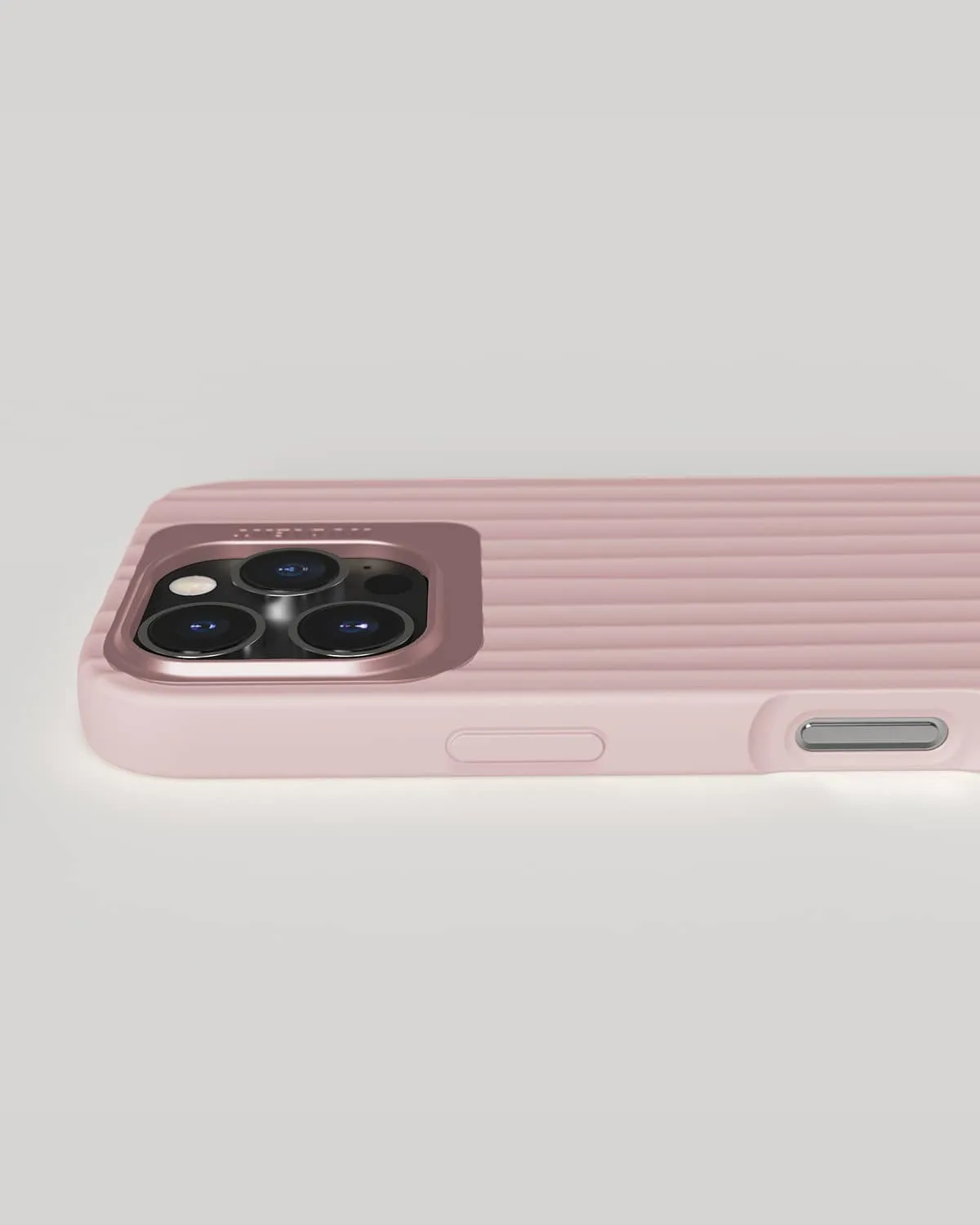 Nudient Bold Case cover iPhone 16 Pro Dusk Pink MagSafe antishock