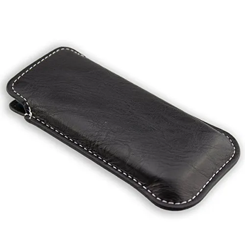 caseroxx Business-Line Nokia 1616 custodia nera ecopelle