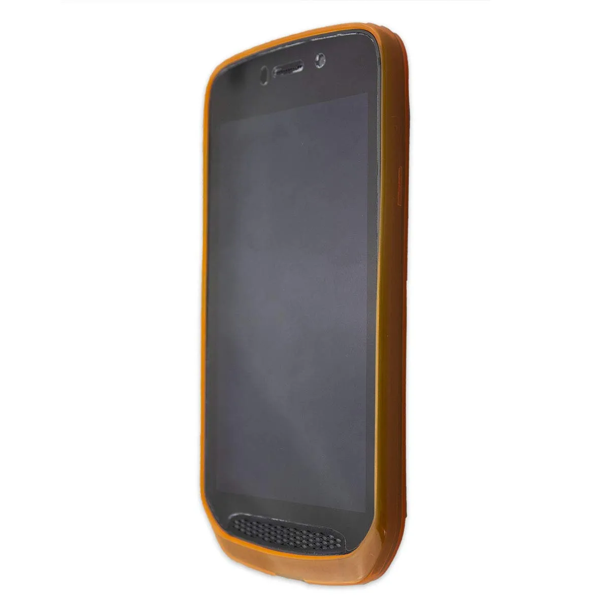 caseroxx TPU Land Rover Explore cover arancio antiurto