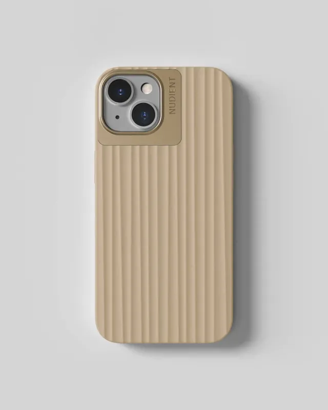 Nudient Bold Case iPhone 13 cover Wool Beige leggera