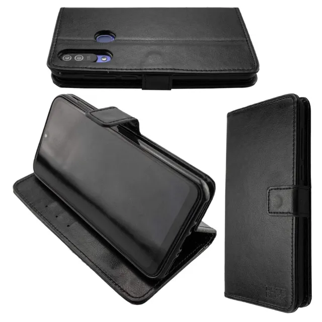 caseroxx Bookstyle Beafon M6 custodia a libro nero senior