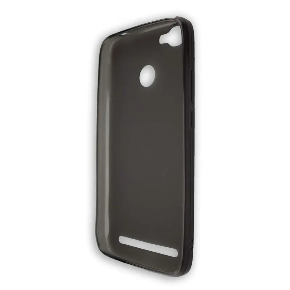 caseroxx TPU cover Homtom HT50 nera antiscivolo