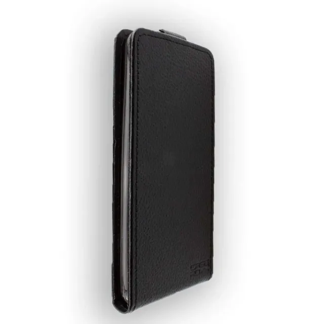 caseroxx Flip Cover Bush B4 5 Inch nera magnetica
