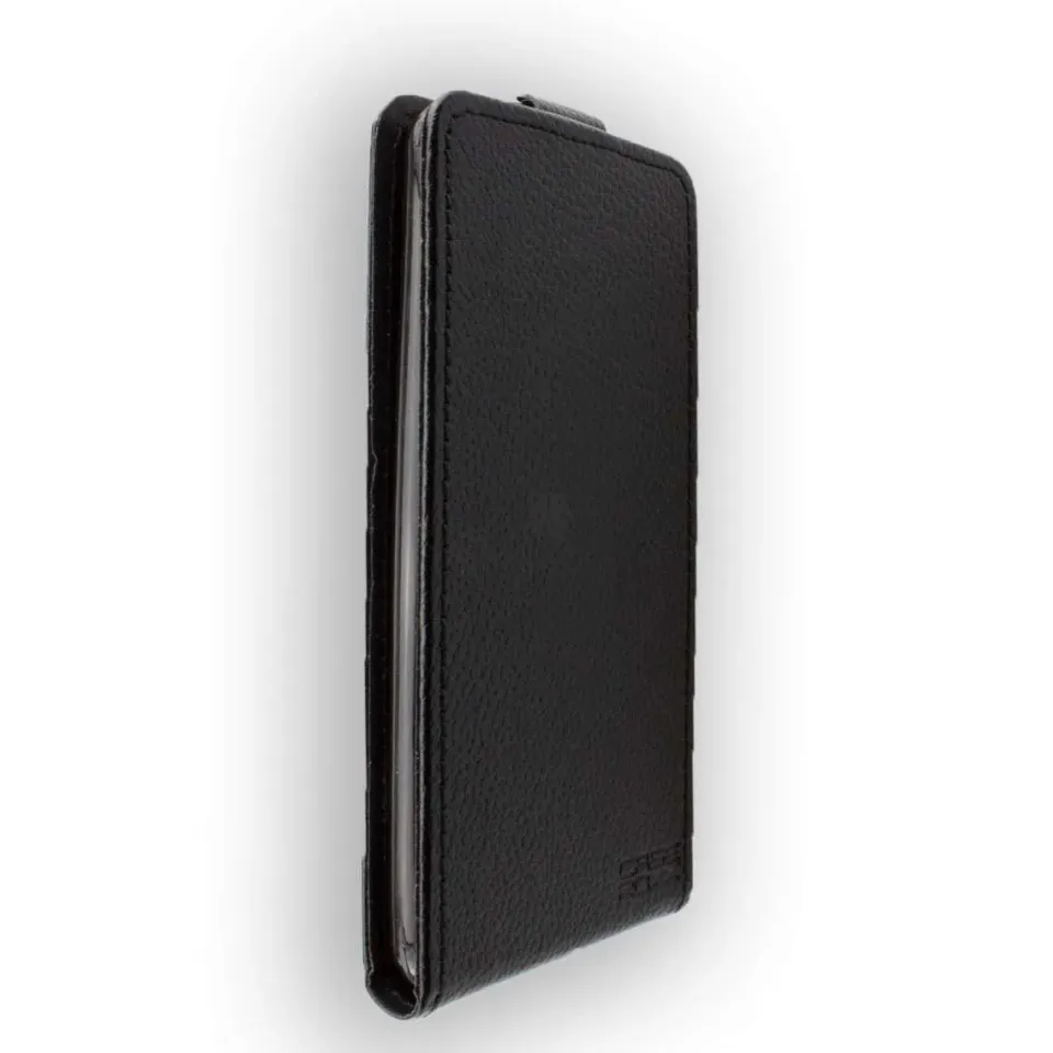 caseroxx Flip Cover Bush B4 5 Inch nera magnetica