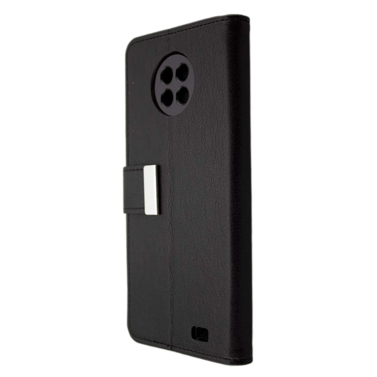 caseroxx Bookstyle custodia libro Oukitel C19 nera portacarte