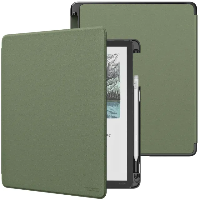 MoKo Custodia Kindle Scribe 11" Cover Celadon Sottile