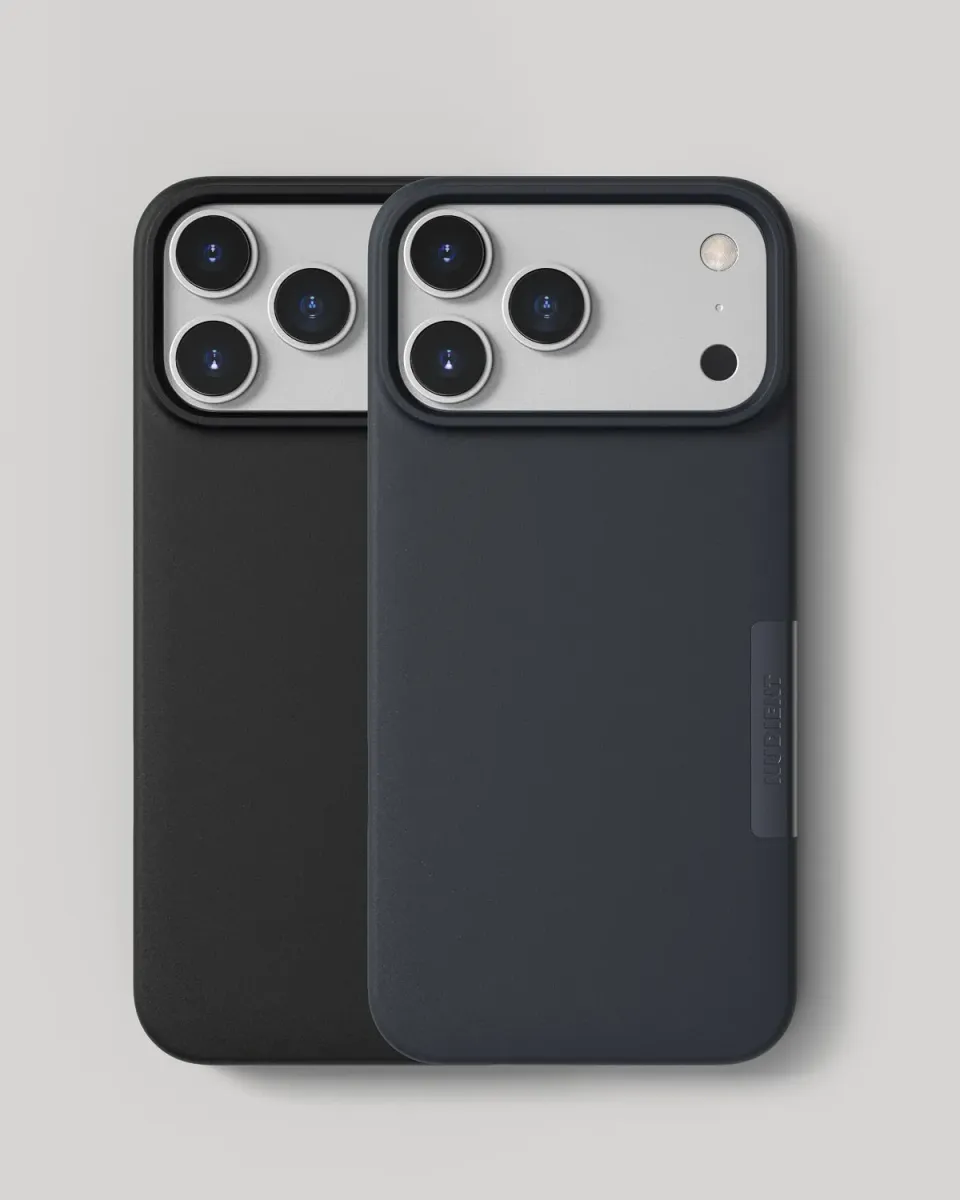 Nudient Thin Case iPhone 17 Pro Max cover bundle Ink Black