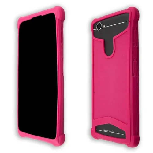 caseroxx cover TPU Ulefone U008 fucsia antiurto