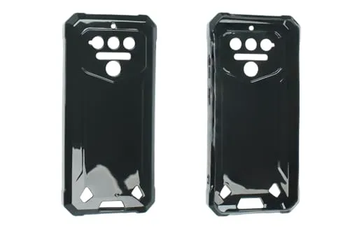 caseroxx Oukitel WP23 cover TPU nero antiurto