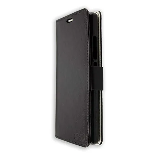 caseroxx Bookstyle custodia Doogee X5 Max Pro nero portafoglio