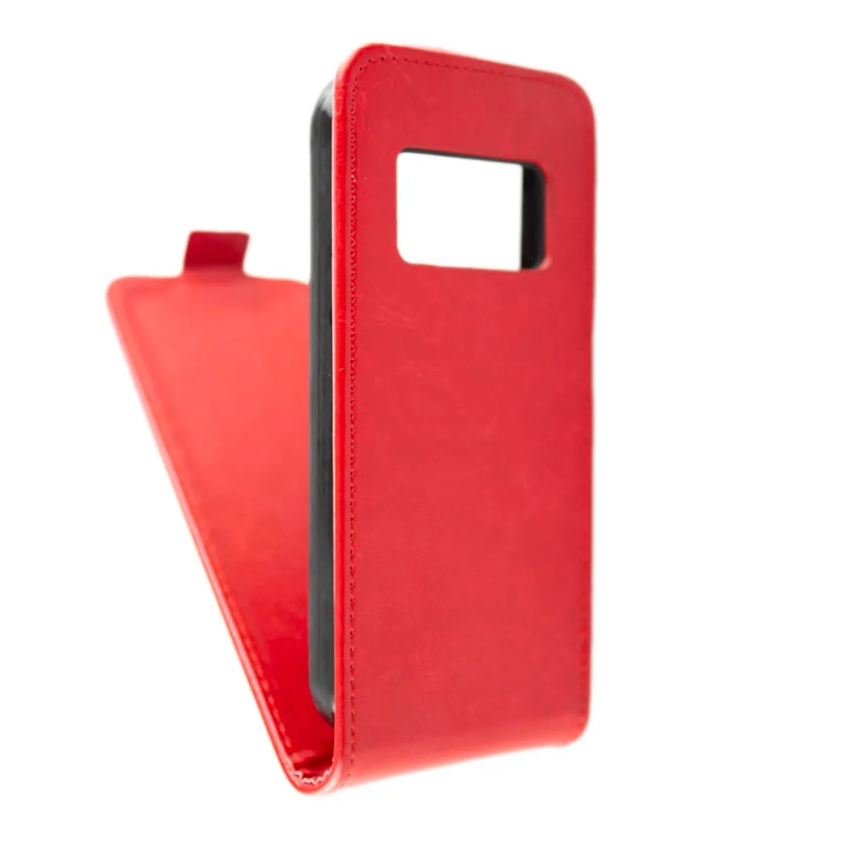 caseroxx Flip Cover Nokia 800 Tough rossa pelle