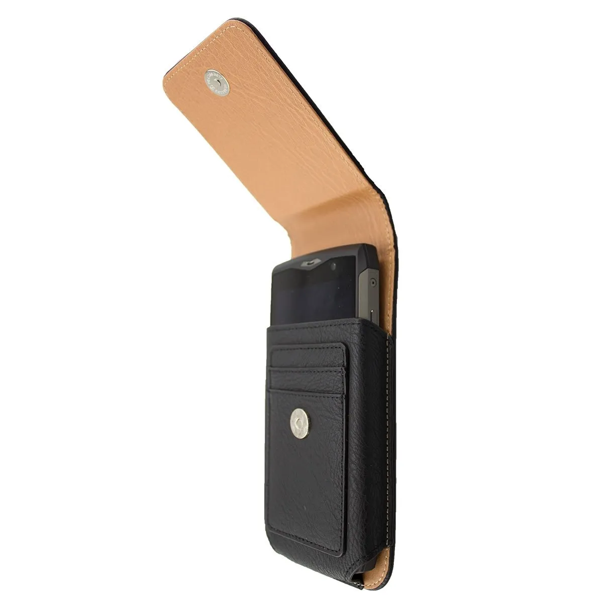 caseroxx Outdoor Blackview BV5800 Pro borsello pelle nero