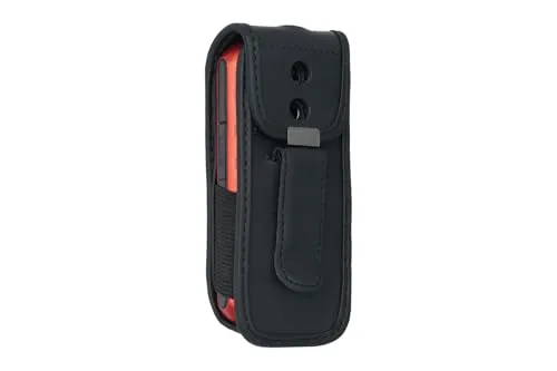 caseroxx GT-B2100 custodia cintura pelle nera finestra