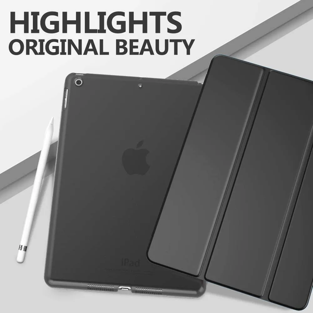 MoKo iPad 10.2 7/8/9 Gen cover grigio siderale magnetica