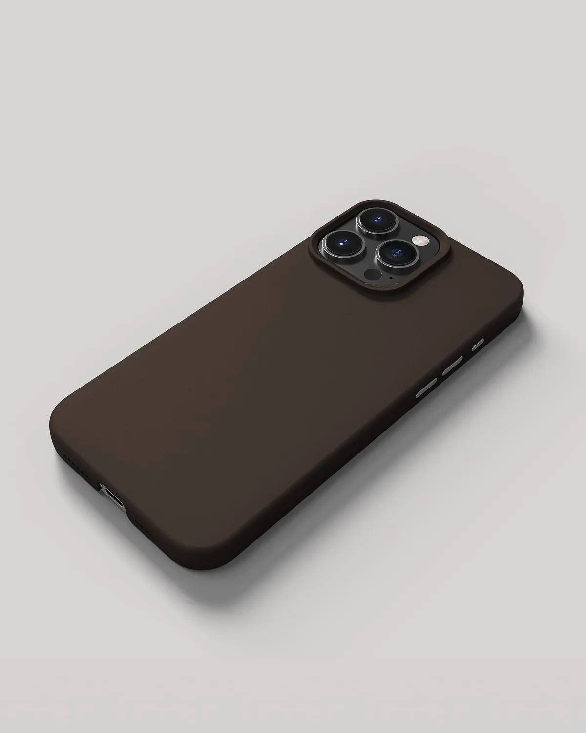 Nudient Thin Case custodia iPhone 16 Pro Max marrone MagSafe