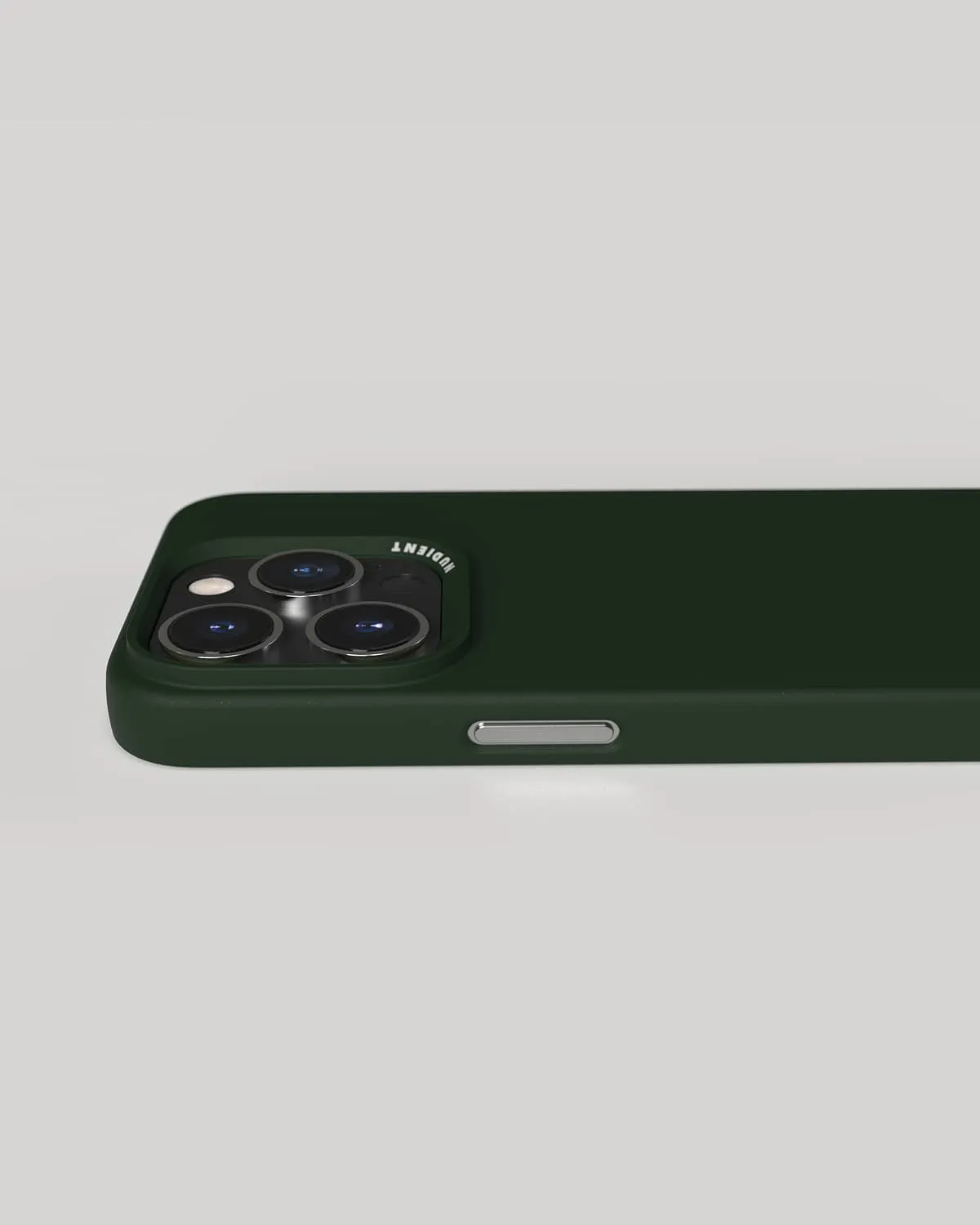 Nudient Thin Case cover iPhone 15 Pro verde leggera