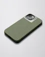 Nudient Bold Case cover iPhone 14 doppia beige verde