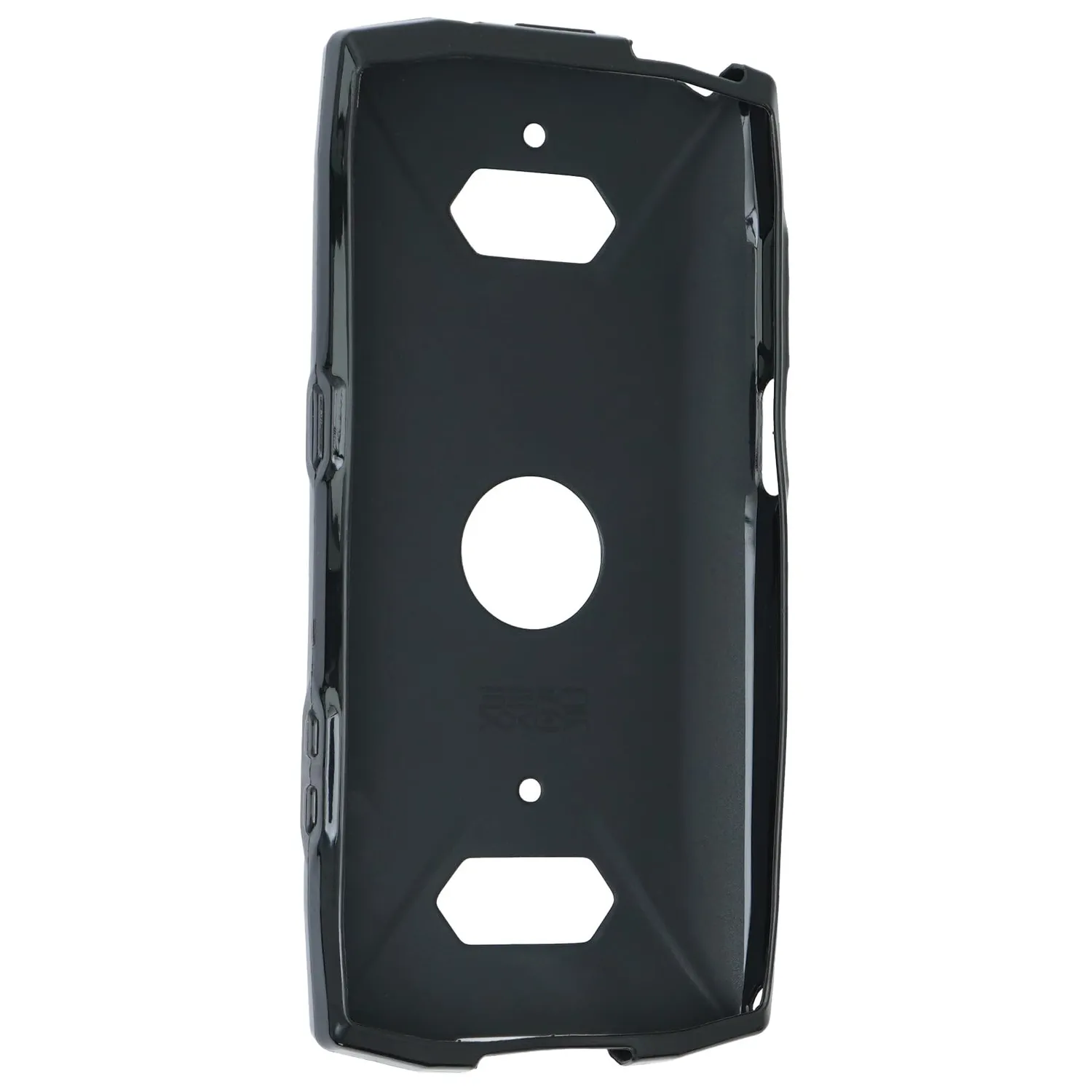 caseroxx Crosscall Core-X5 cover TPU nera antiurto