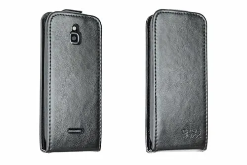 caseroxx Flip Cover Nokia 8000 4G custodia nera magnetica