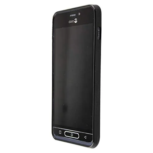 caseroxx TPU Custodia Doro 8035 Cover Nera Antiurto