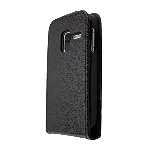 caseroxx 2008G flip cover nera con pellicola