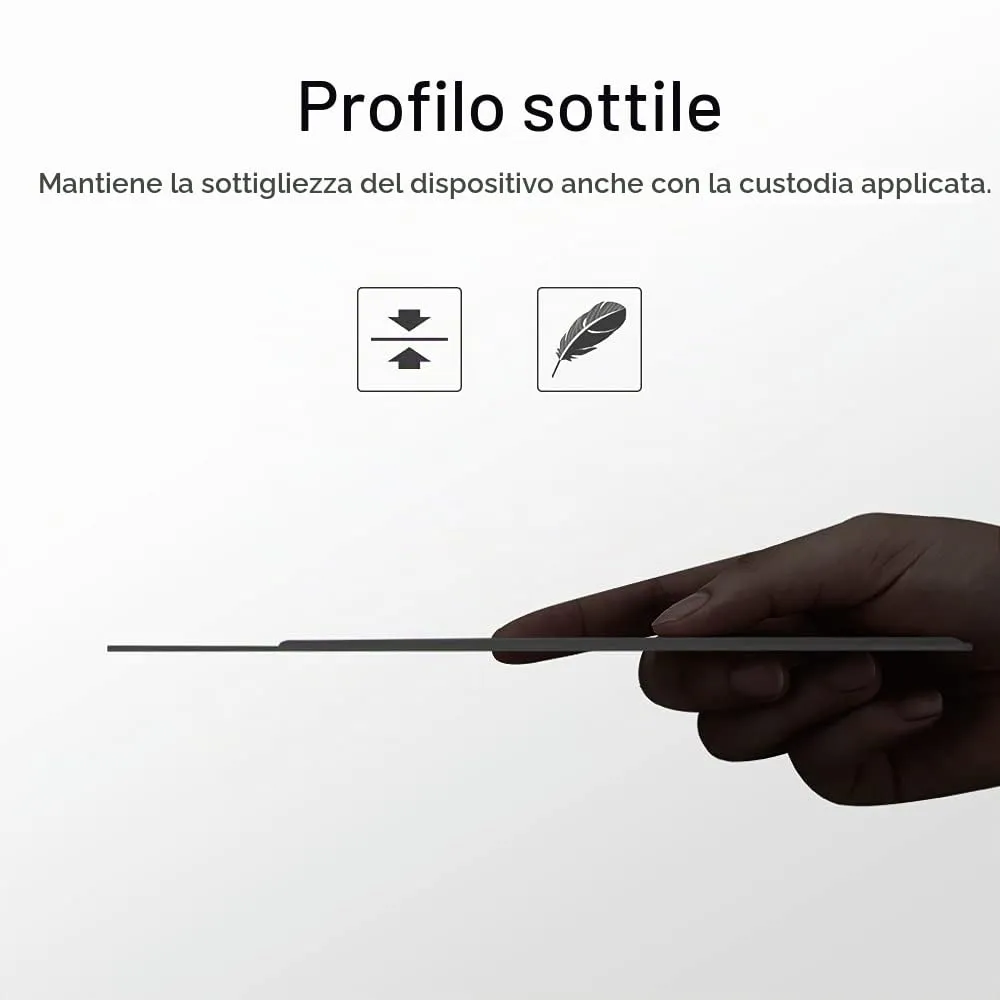 MoKo Apple Pencil Pro USB-C porta penna grigio scuro adesivo